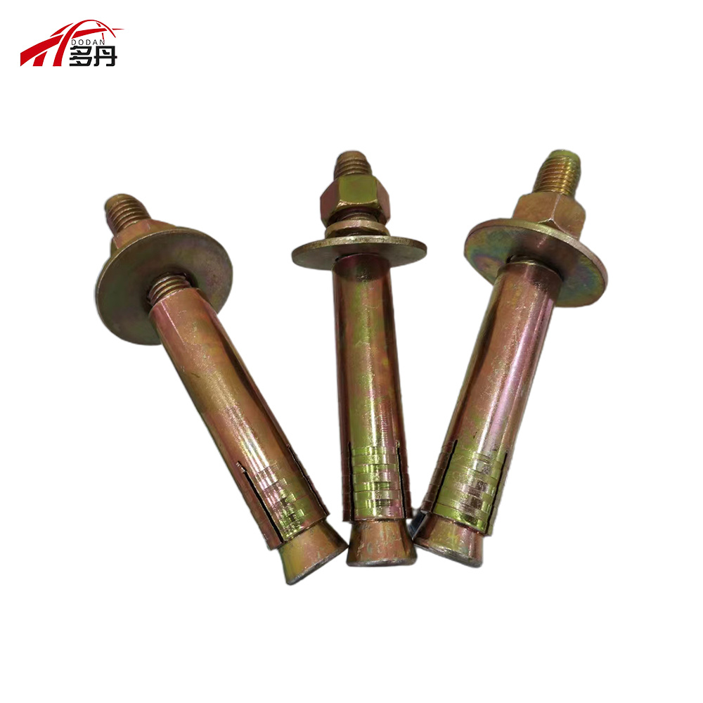 Q235 Q345 Carbon Steel Concrete Anchor Bolt with Hex Nuts and Washers