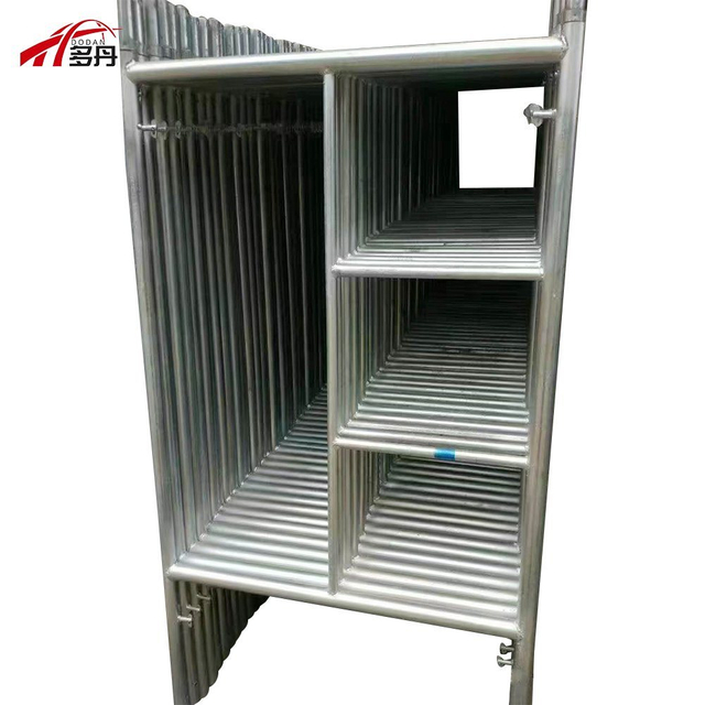 Construction Tools Galvanized Steel H Frame Scaffolding for Building Used