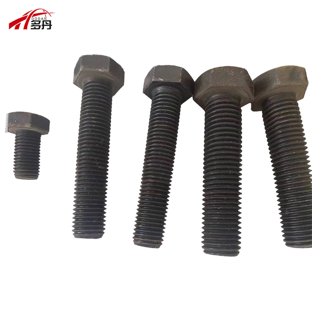 Black Oxide ASTM 5140 High Strength Steel Hex Head Bolts