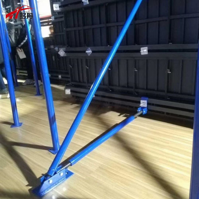 Galvanized/Painted Adjustable Steel Push Pull Prop for Concrete Wall Formwork