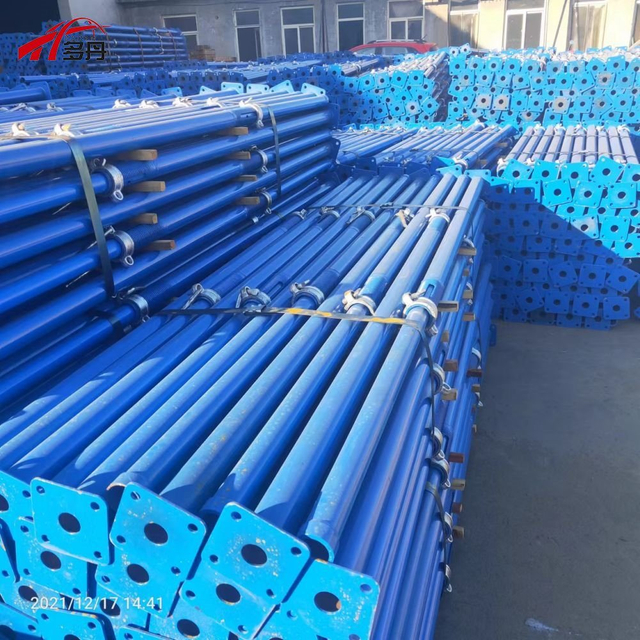 New Style Powder Coated Concrete Formwork Support Adjustable Steel Shoring Props