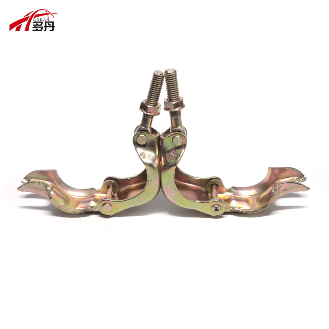 Forged Scaffolding System Fasteners Q235 Steel Swivel Clamp Coupler