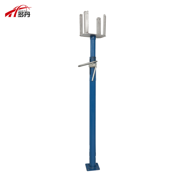 Concrete Shoring System Painted Steel Post Shores Formwork Supporting Accessories