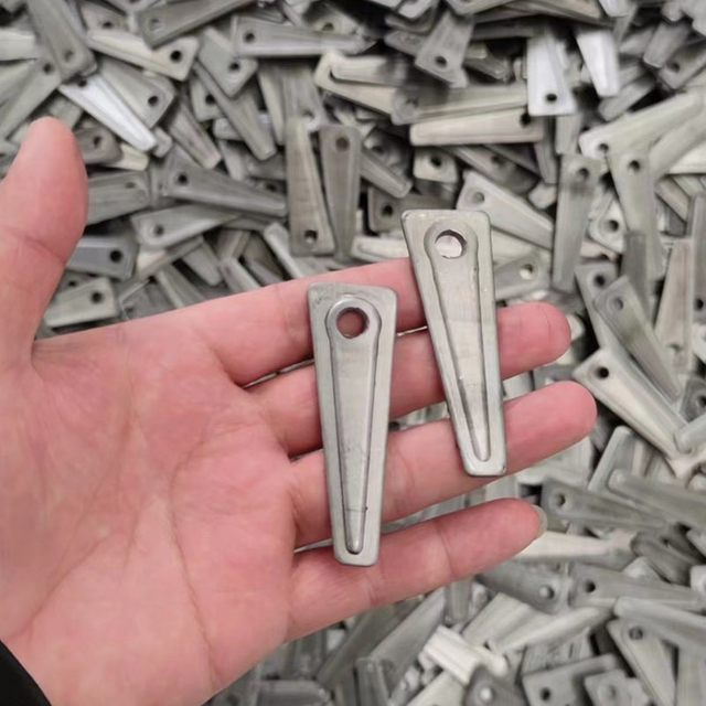 Construction Accessories Yellow Zinc Plated Wedge Pin Aluminum Film Plate Pin Pin Piece