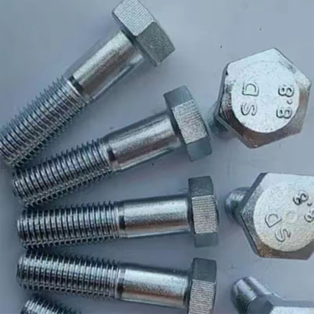 Grade 8.8 10.9 ASTM A325 High Strength Hot DIP Galvanized Hex Bolt and Nuts