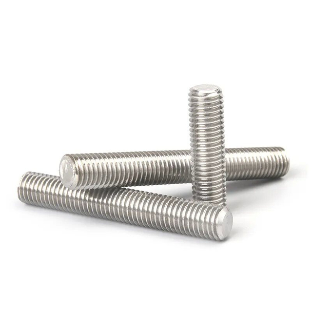 Factory Price Full Threaded Bar Thread Stud 4.8 Class Carbon Steel Zinc Plated DIN975 Threaded Rod