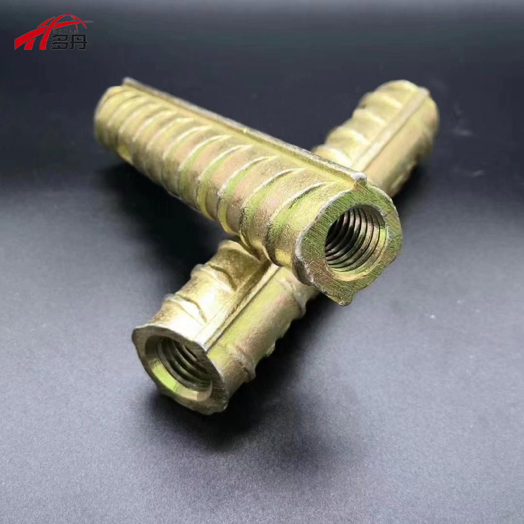 M12 M16 M18 Precast Concrete Rebar Connecting Threaded Sleeve for Construction