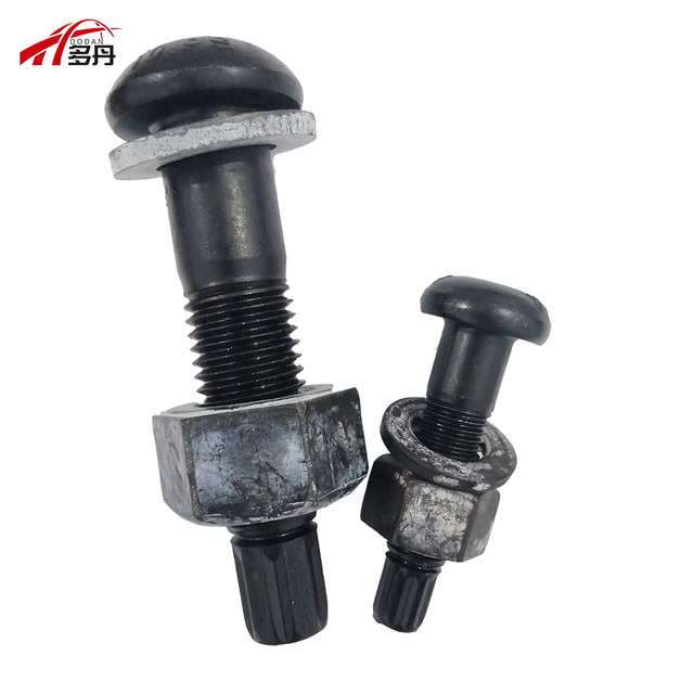 Steel Structure High Strength DIN En 14399 Hexagon Nut Round Head Bolts