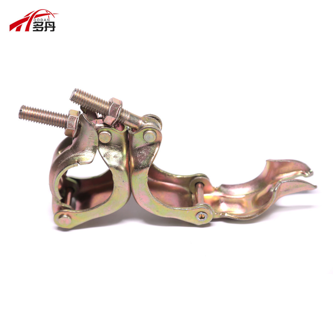 Forged Scaffolding System Fasteners Q235 Steel Swivel Clamp Coupler