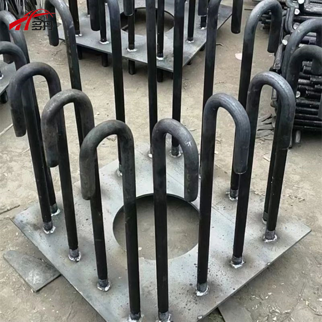 Hot-DIP Galvanized Steel Structure Construction Pre-Embedded Parts