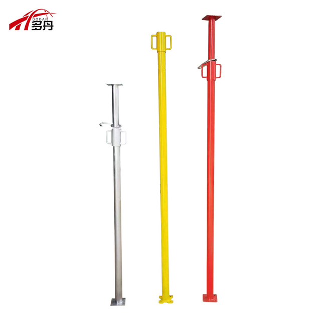 Slab Formwork Supporting Scaffolding Adjustable Powder Coated Tripod Steel Prop