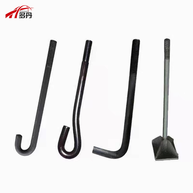 OEM/ODM Wholesale Embedded Steel Plate J Shape Connection Fastener Bolt