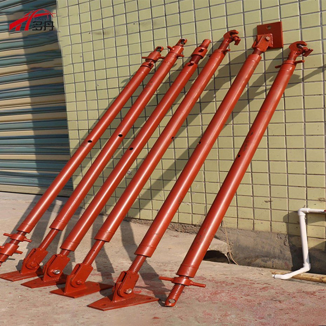 Adjust Galvanized Steel Push Pull Prop for Column Wall Concrete Formwork