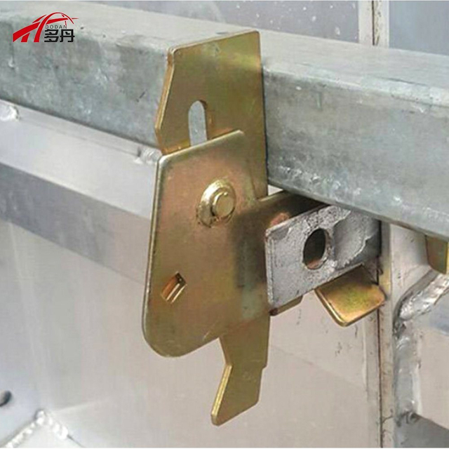 Building Construction Material Aluminum Formwork Alignment Bracket Waler Clamp
