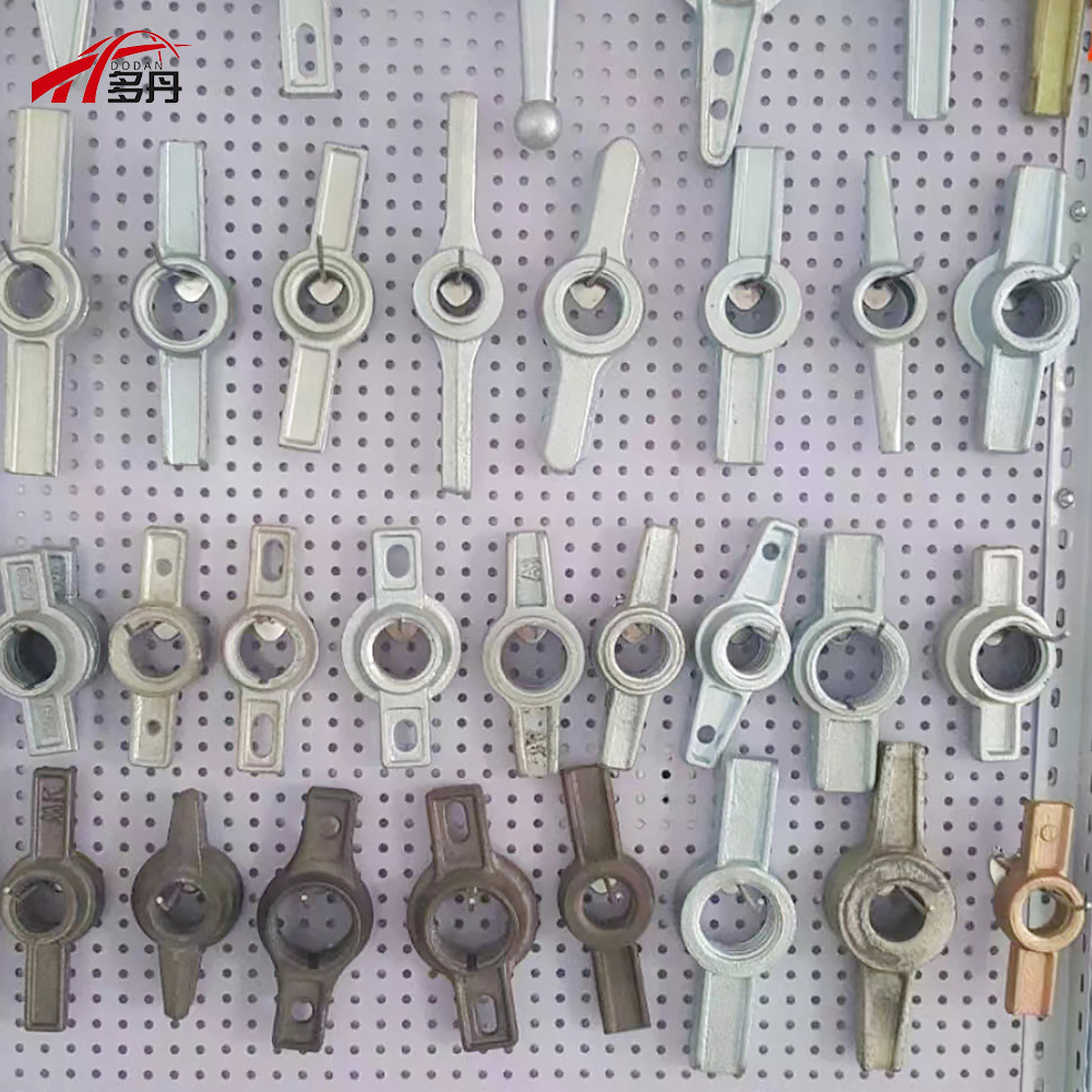 Scaffolding Formwork Accessories Q235 Steel Wing Nut Anchor Bolt and Nuts