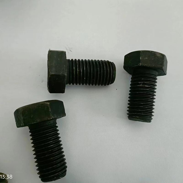 Stud DIN938 Full Thread Bolt Carbon Steel Stainless Steel High Strength Bolt Grade 8.8 / 10.9 / 12.9 Bolt