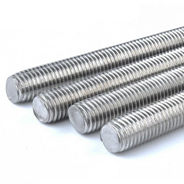 Factory Price Threaded Rod 10mm 12mm 15mm M30 M36 M39 M42 Full Thread A2 A4 DIN975 Thread Rod