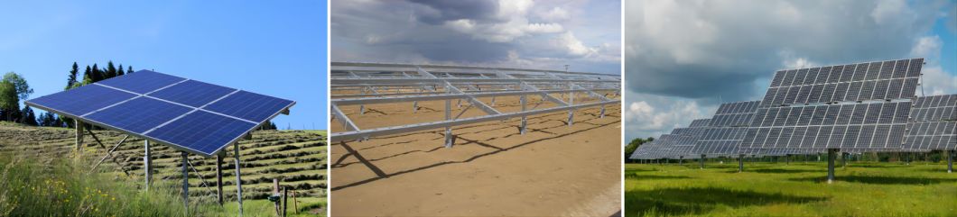 Customized Galvanized Steel Solar Panel Mounting Fixing PV Bracket Accessories