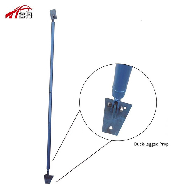 Formwork Supporting System Steel Telescopic Pipe Support Push Pull Shoring Prop
