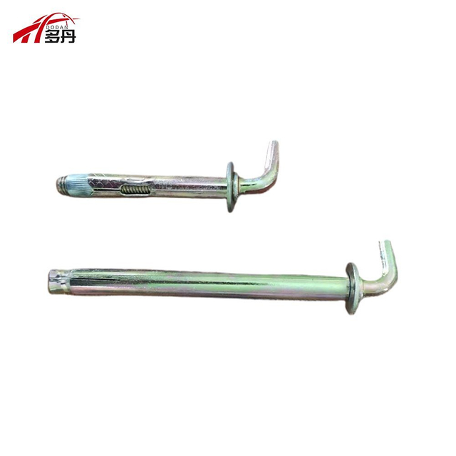 J Type Galvanized Carbon Steel Construction Fasteners Anchor Bolts for Tower Equipment