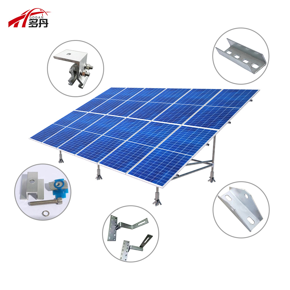 PV Module Solar Panel Mounting System Mounting Rail/Hooks/End Clamps