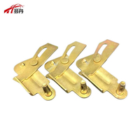 Adjustable Aluminum Formwork System Zinc Plated Square Pipe Buckle Waler Clamp