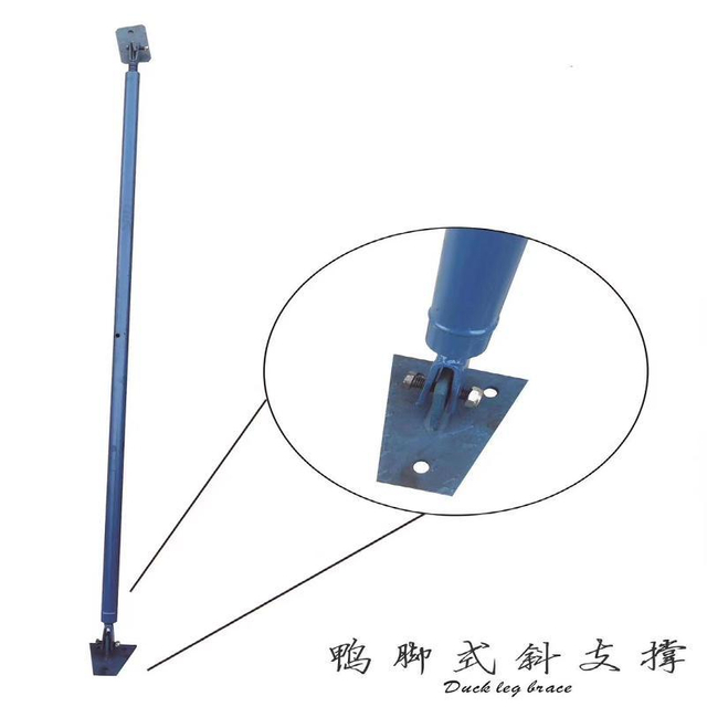Heavy Loading Frame Scaffolding Adjustable Push Pull Prop for Wall Formwork Support