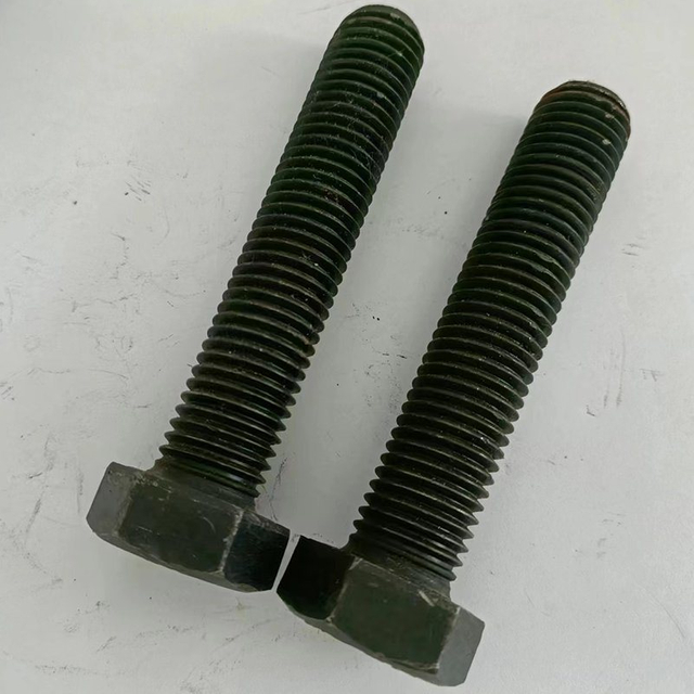High Strength DIN933 Grade 10.9 12.9 Black Carbon Steel Hex Head Full Thread Half Thread Bolt