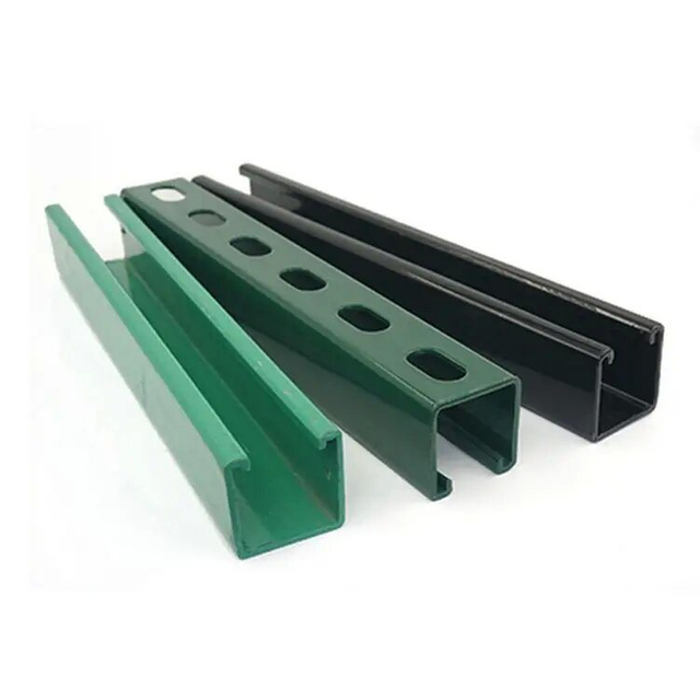 C Channel Hot Galvanized Steel Design of Seismic Support and Hanger Awning Wall Mount Brackets