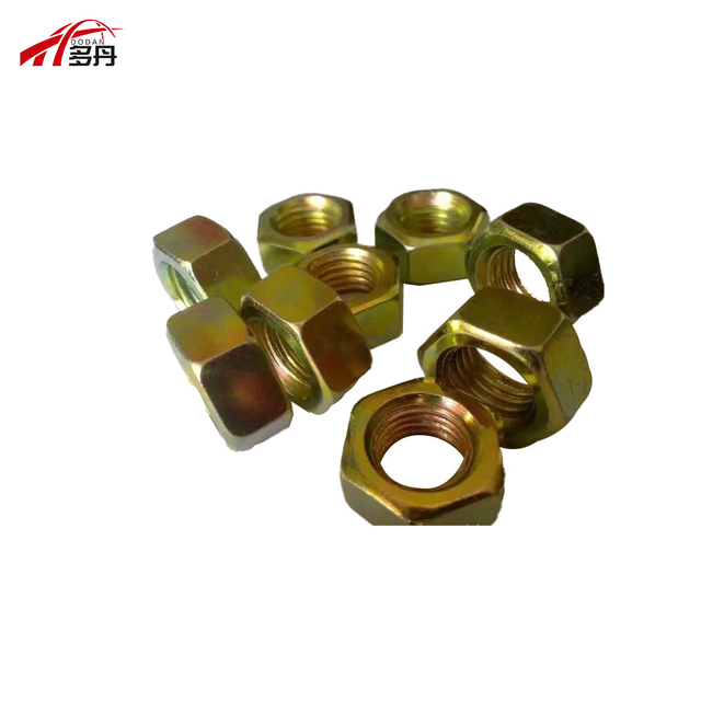 Color Plated/Galvanized/Black Oxide Finishing High Strength Steel Bolts and Nuts