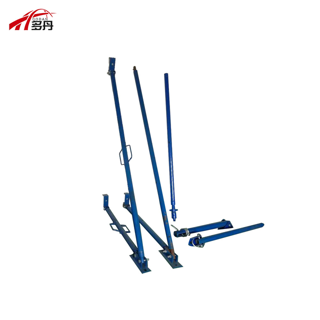 Colorful Powder Coated Adjustable Push Pull Telescopic Steel Scaffolding Shoring Props
