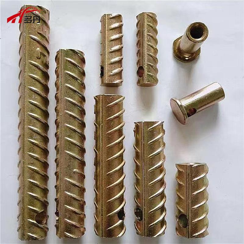 Horizontal Hole Fastener Precast Concrete Reinforced Threaded Rebar Coupler