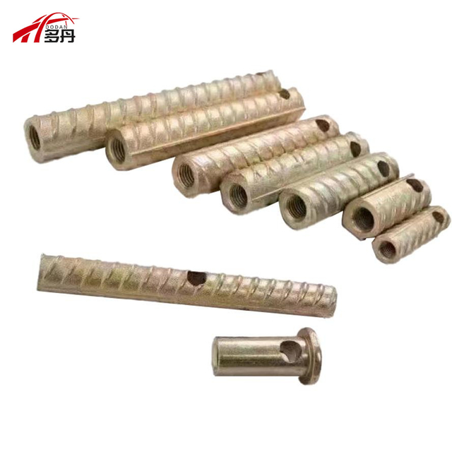 M12 M16 M18 Precast Concrete Rebar Connecting Threaded Sleeve for Construction