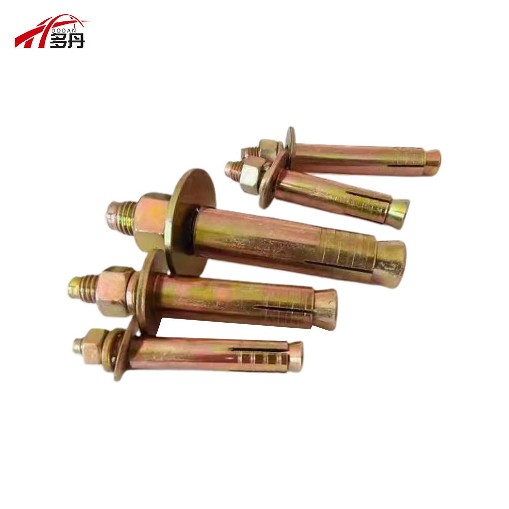 Heavy Duty Color Zinc Plated Fastener Expansion Anchor Bolt for Concrete