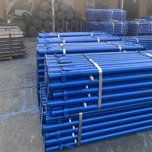 Steel Telescopic Support Pole Subway Steel Props Middle East Pipe Support Steel Prop