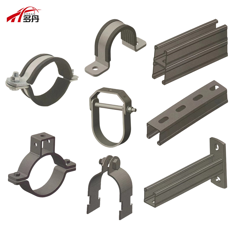 Single Pipe Seismic Bracing Strut Channel Fittings Conduit Clamp