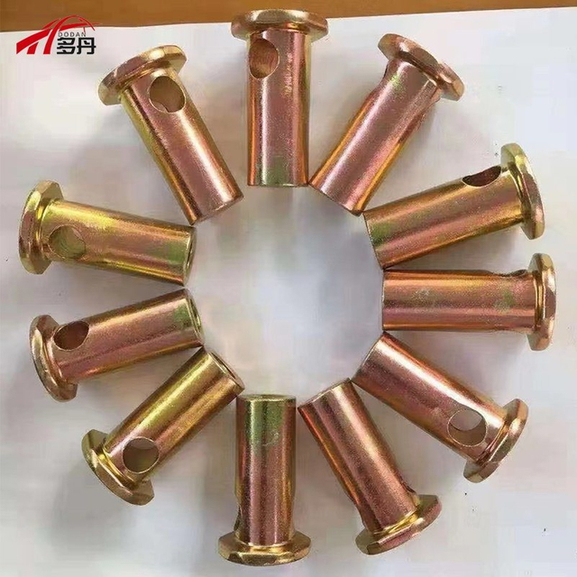 Galvanized/Zinc Plated Yellow Steel Flat Plate Threaded Insert Lifting Socket for Construction